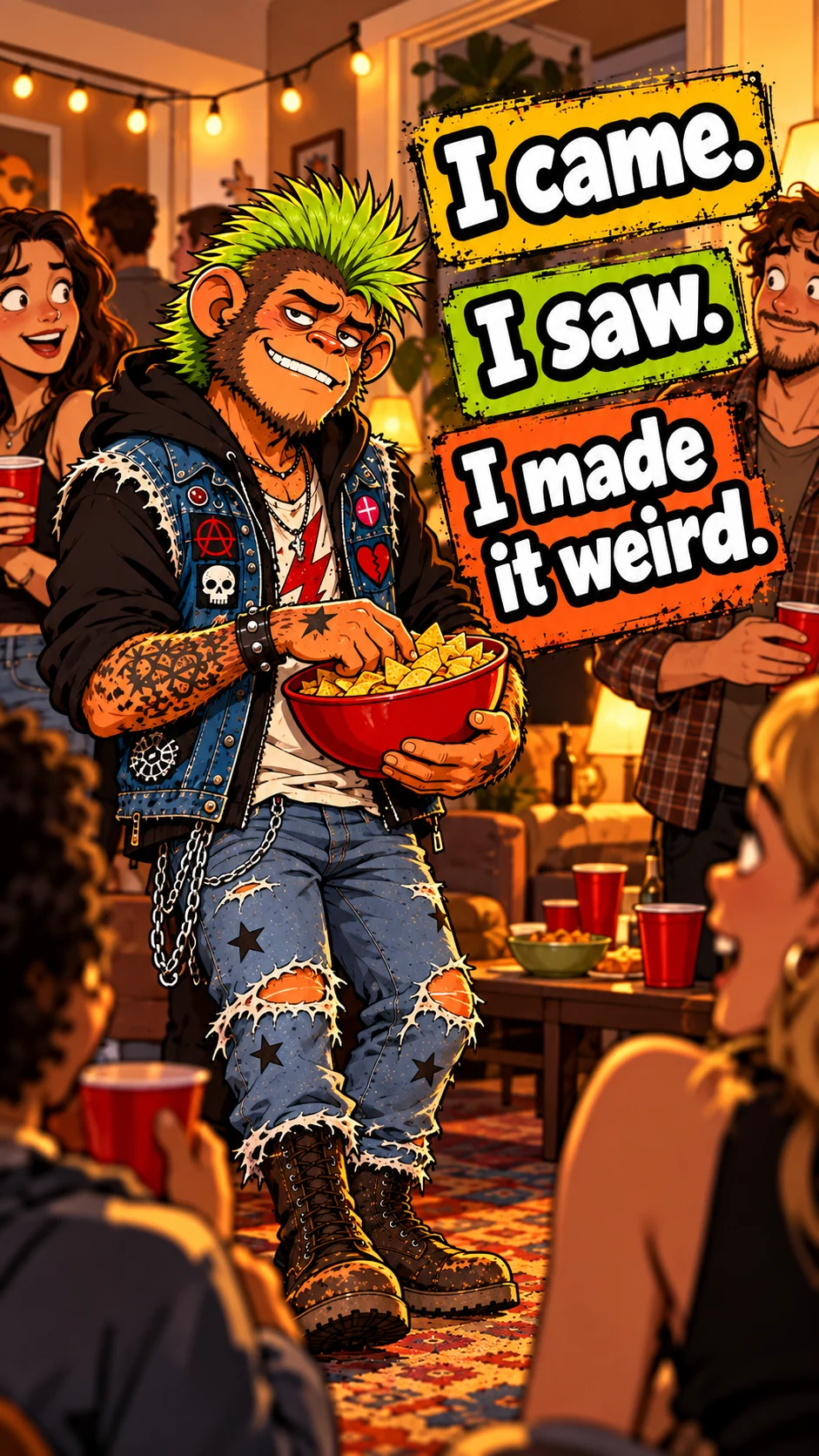 I came. I saw. I made it weird.